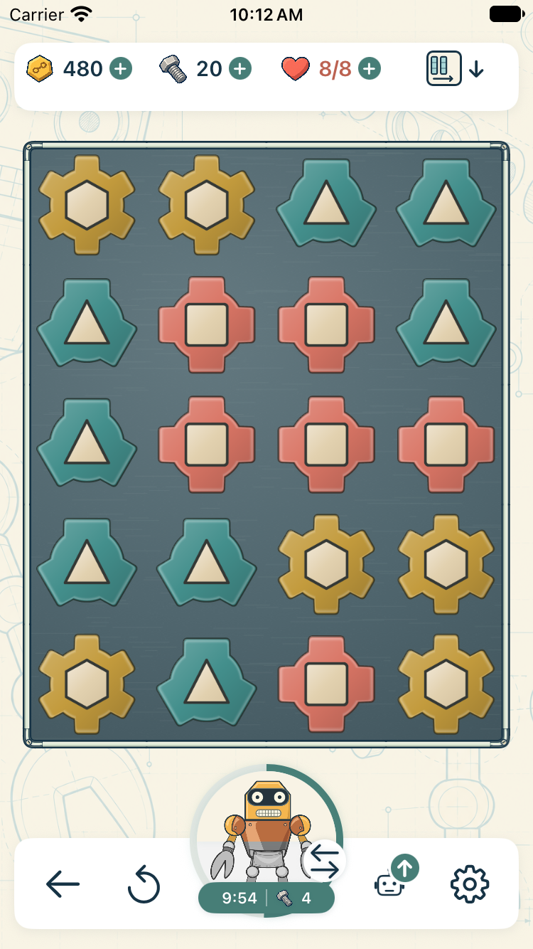 Actual Bots Bits Bolts development gameplay